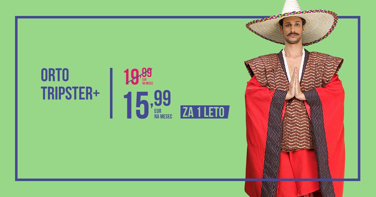 Kam se boš to poletje odpravil na dopust? Kanarski otoki, Grčija, ali Hrvaška? Ne pozabi na #ORTOtripster #1GB #69držav