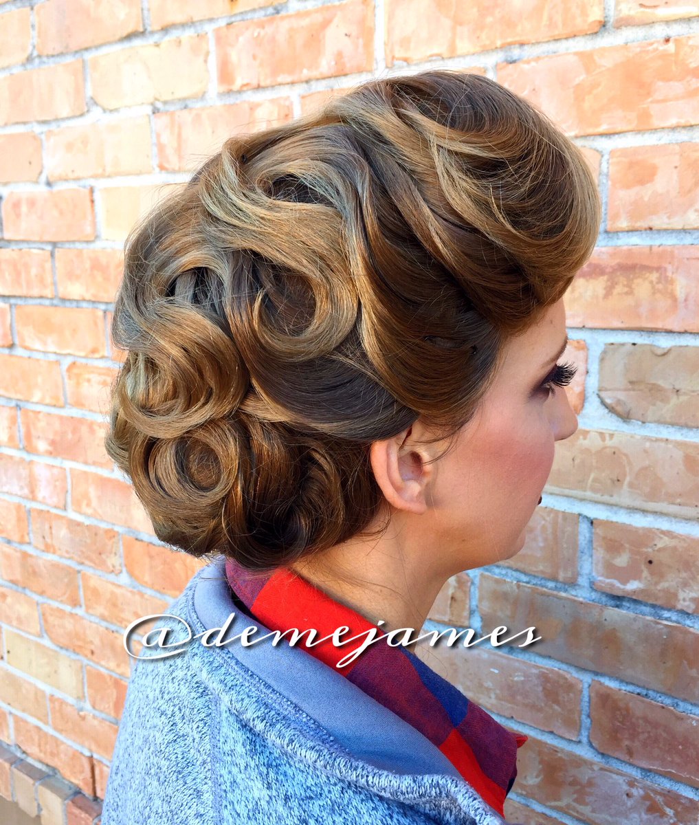 Deme James On Twitter Created This Updo For Her Roaring