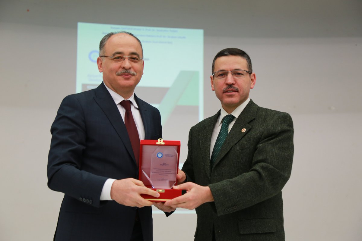 GAZİSEM Etkinliklerinin ikincisini tamamladık.Sayıştay Başkanı Seyit Ahmet BAŞ'a ve Rektörümüz Prof. Dr. İbrahim USLAN'a teşekkür ediyoruz.