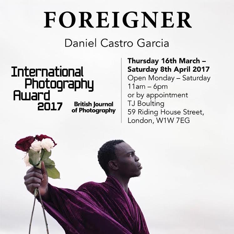 ART3io's tweet photo. IPA 2017 winner Daniel Castro Garcia's first solo show Foreigner will be exhibited at London's @tjboulting from 16 March - 8 April 2017 https://t.co/Q4E3E84i10