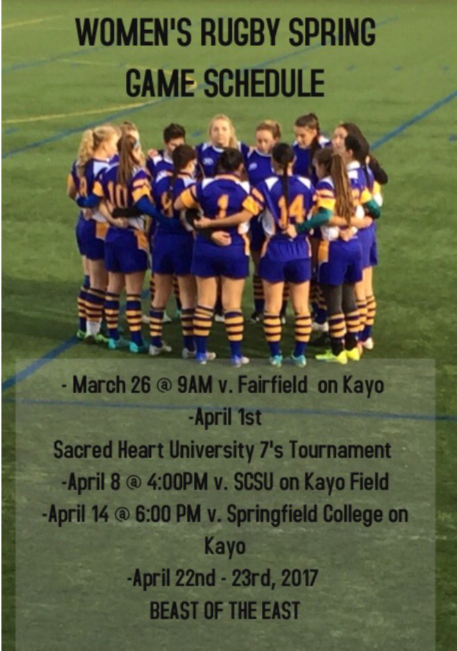 GAME SCHEDULE IS OUT! Mark your calendars because you know you want to see your girls tackle like beasts out on that field 💪🏽
