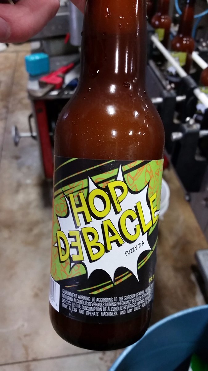 osobrewing's tweet photo. This beer coming off the line as we speak #wibeer #fuzzyipa #milkshake https://t.co/F9wL6VrPbv