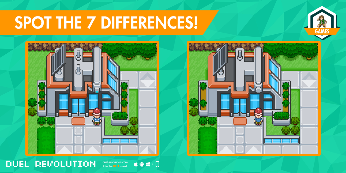 DuelRevolutionE's tweet photo. ¿Podrás encontrar las 7 diferencias?

¡Únete a la BETA de DUEL REVOLUTION! https://t.co/LfCBYrmdoj https://t.co/4iuDydyYl8