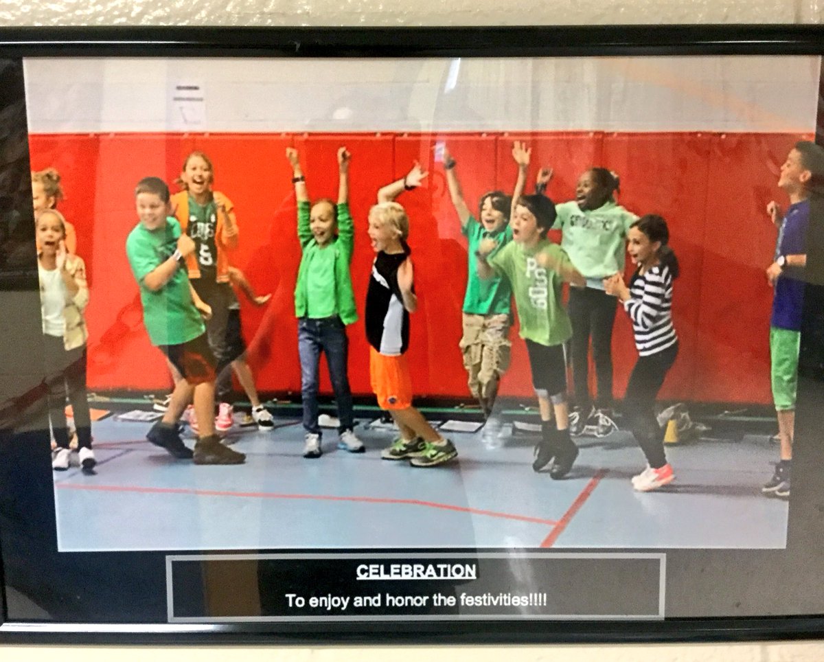 stonybrookpe's tweet photo. Who has a better job? Posters of Ss during the most important period of the day #PhysEd keep motivating @LovePhyEd @CoachPirillo @physed https://t.co/AXjmJ73Cqu