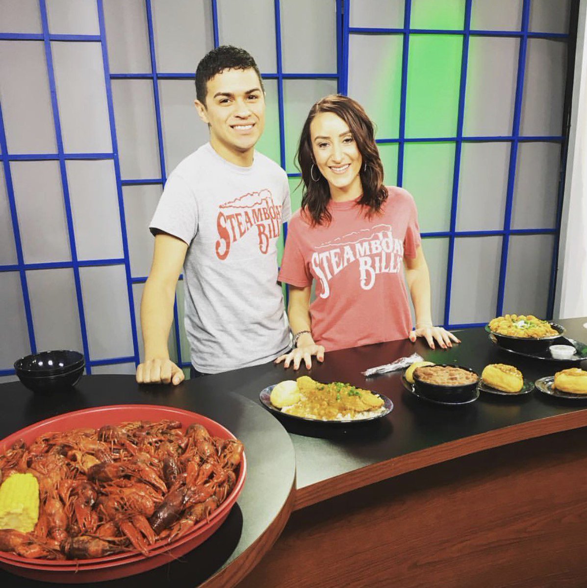 A big thank you to KPLC Midday for giving Steamboat Bill's the opportunity to explain some of our Lent-friendly menu options!#steamboatbills