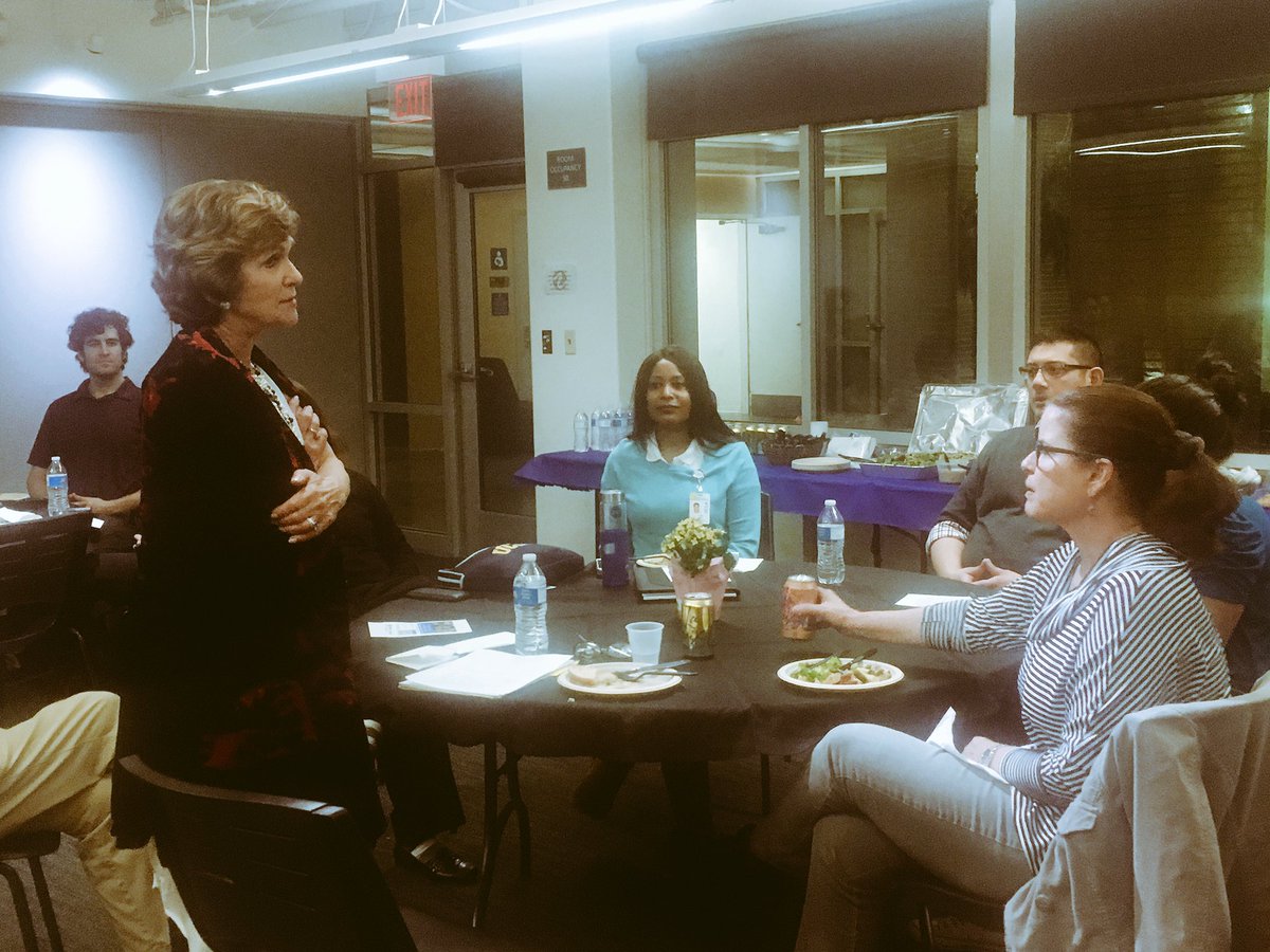 UCLAHerstory's tweet image. @UCLA_Alumni Kitty Dukakis, discussing her experience on the Thai/Cambodian border and her work with child refugees #herstory #Bruin proud