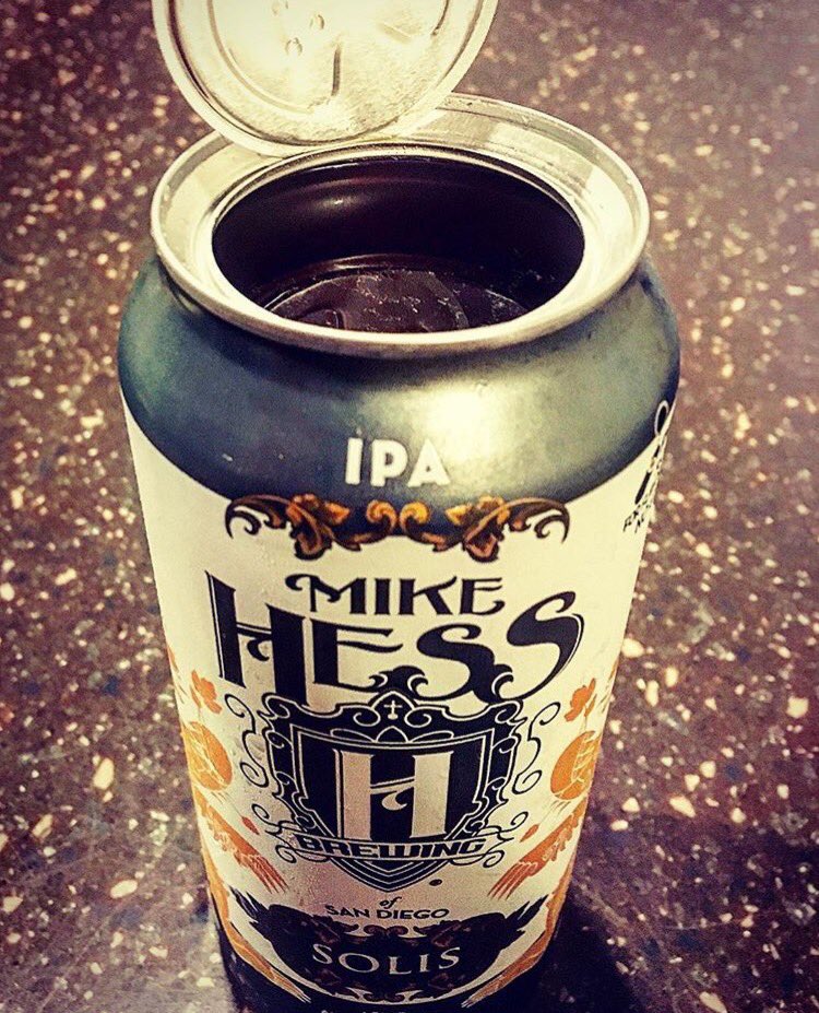 BeerSpotlight's tweet photo. @MikeHessBrewing Solis IPA 
Yes please. #sandiegocraftbeer #beerme https://t.co/oSblQRoqb1