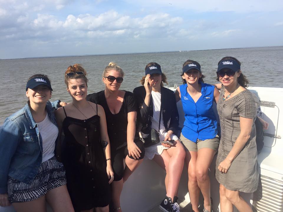 VisitTybeePR's tweet photo. Had a great time last week with these writers from the UK! @HanaMayCarter @lauraivill @ellegordon3 @ScotSunEdPA #VisitTybee https://t.co/L8qduB1eLo