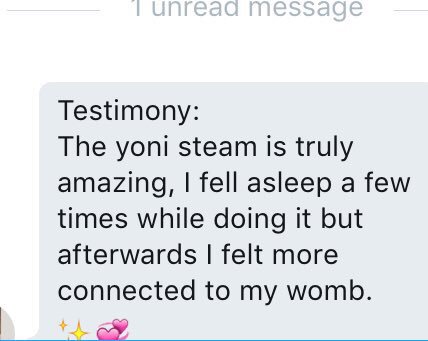 KayyDroppinGems's tweet image. #ClientTestimonies #YoniSteams #AuraCleanses ♨️✨ GET YOURS TODAY☺️🔮