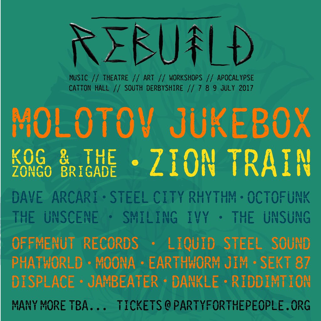 This summer we'll be hosting a stage with @offmenutrecs at <a href="/rebuildfestival/">Rebuild Festival</a>

Tickets: tickets.partyforthepeople.org/events/2655-re… 

#rebuild