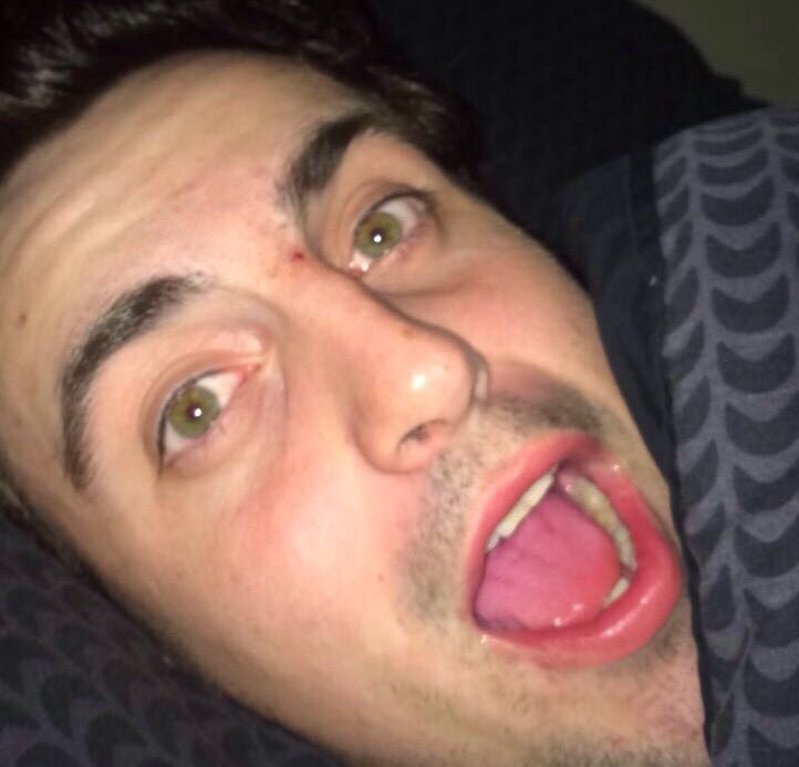 SFBinsider's tweet photo. McShady's face when he woke up this morning and realized he's 21 years old https://t.co/ZiwC3z6Hqr