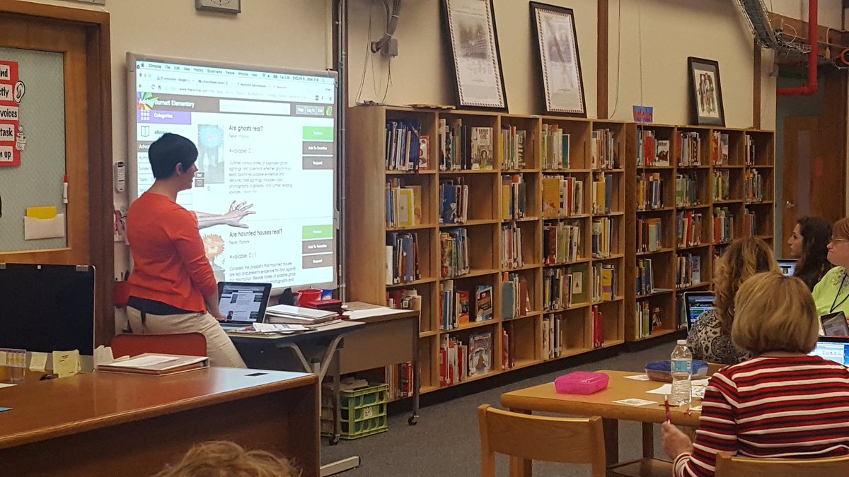 ABESCardinals's tweet image. Thank you to librarian extraordinaire, Eve Bevill, for walking us through @MackinVIA! #ABES is #gettingtechy