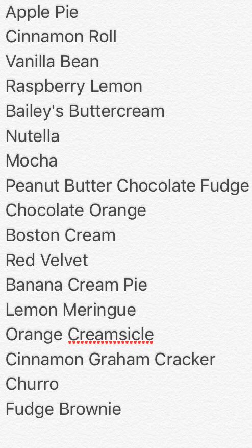 Crumbcupcake's tweet photo. Yum new flavours https://t.co/5tfgfU3g56