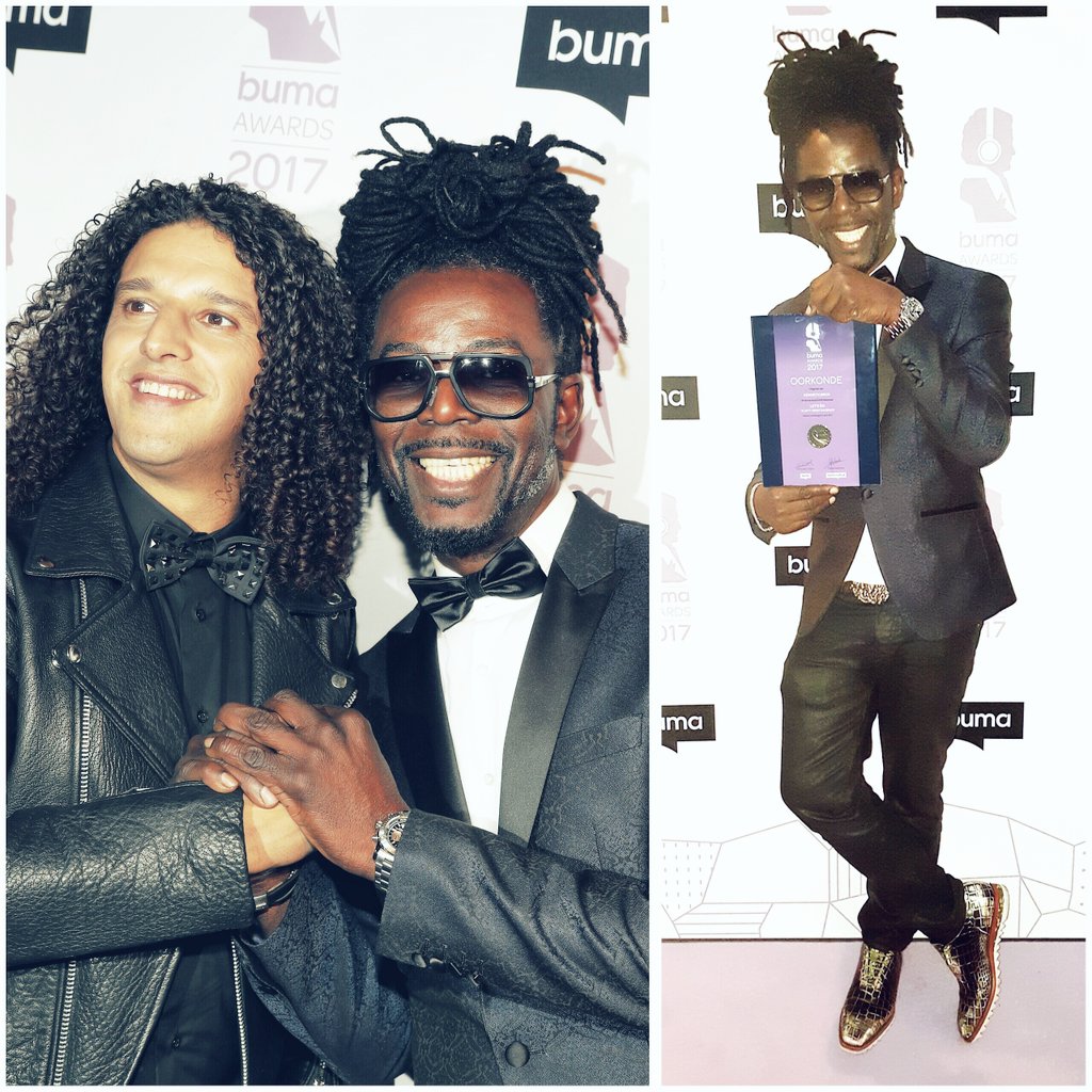 Gisteravond #BUMA award gewonnen voor "Let's Go". Ik vind het helemaal geweldig!!! Much thanks &amp; love 💚
