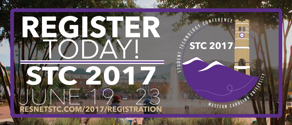 ResNetSTC's tweet image. Registration is still open for STC 2017! Visit resnetstc.org/2017/registrat… to get started!