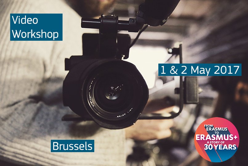 EuropeanYouthEU's tweet photo. Want to learn video production from professionals? Apply for the new #ErasmusPlus workshop by 17 March! https://t.co/Iy7ClZVCxF https://t.co/VYz5qRjBoX