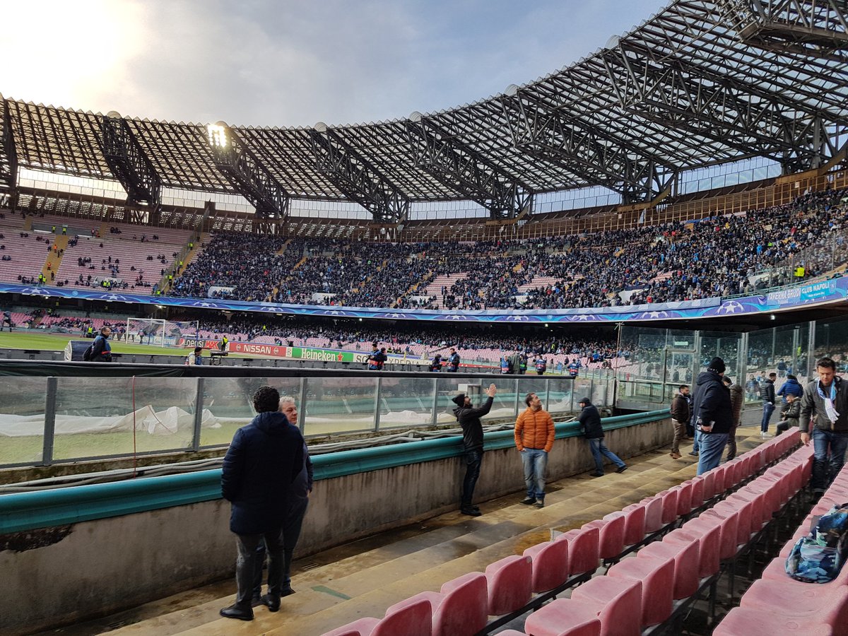 gallivia's tweet photo. In postazione!
#NapoliReal #ChampionsLeague #sanpaolo #ForzaNapoliSempre 💙
@sscnapoli https://t.co/FGrnyZD2Kp