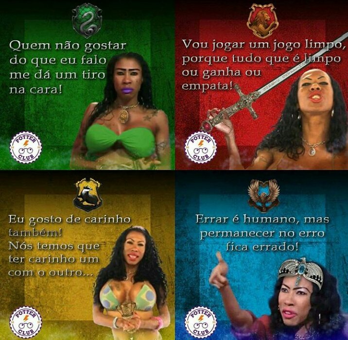 Internautas criaram memes com a Inês Brasil nas histórias de Harry