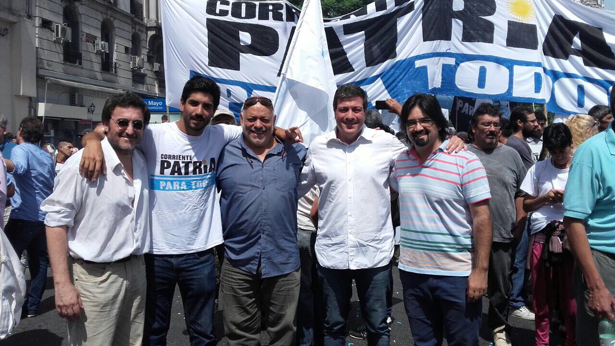 BetoSolas's tweet photo. #MarchaCGT con @gabmariotto contra los despidos, el ajuste económico de #Macri y por la defensa de la Prod nacional #UnidadDeLosTrabajadores https://t.co/yRoB30BPBm
