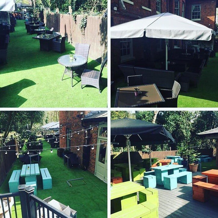 As we welcome in Spring our beautiful garden is now officially open. Come and enjoy your favourite craft beer, Rioja or G&amp;T this weekend!