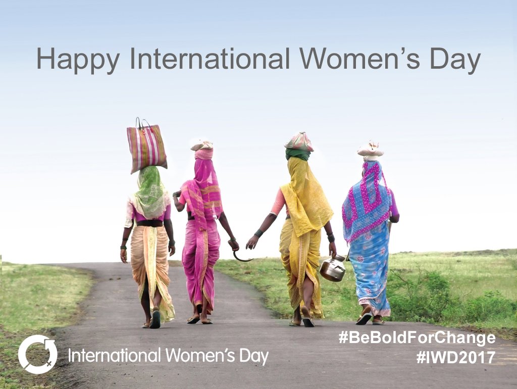 Happy International Women's Day! Celebrate women's achievement and commit to driving gender parity #BeBoldForChange bit.ly/IWDaction