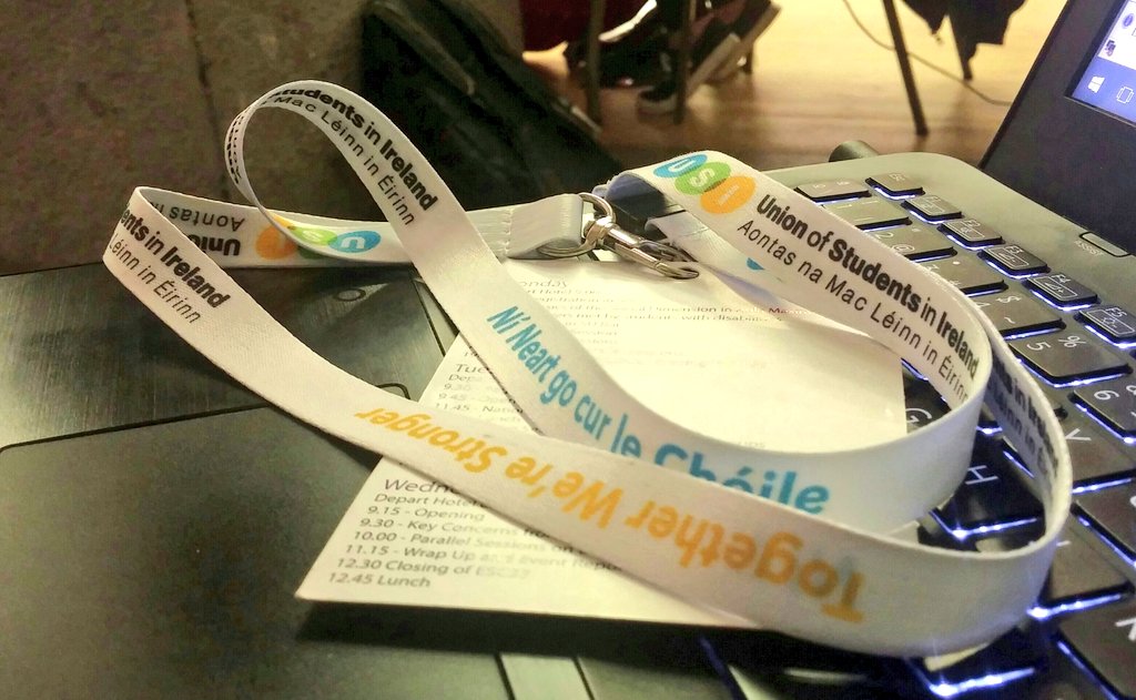JorgeCUbric's tweet photo. Ní Neart Go Cur Le Chéile
Together We're Stronger
Thank you @TheUSI @NUIGSU to welcome us in Galway, Ireland these exciting days in #ESC33 😃 https://t.co/MkaoKKODZN