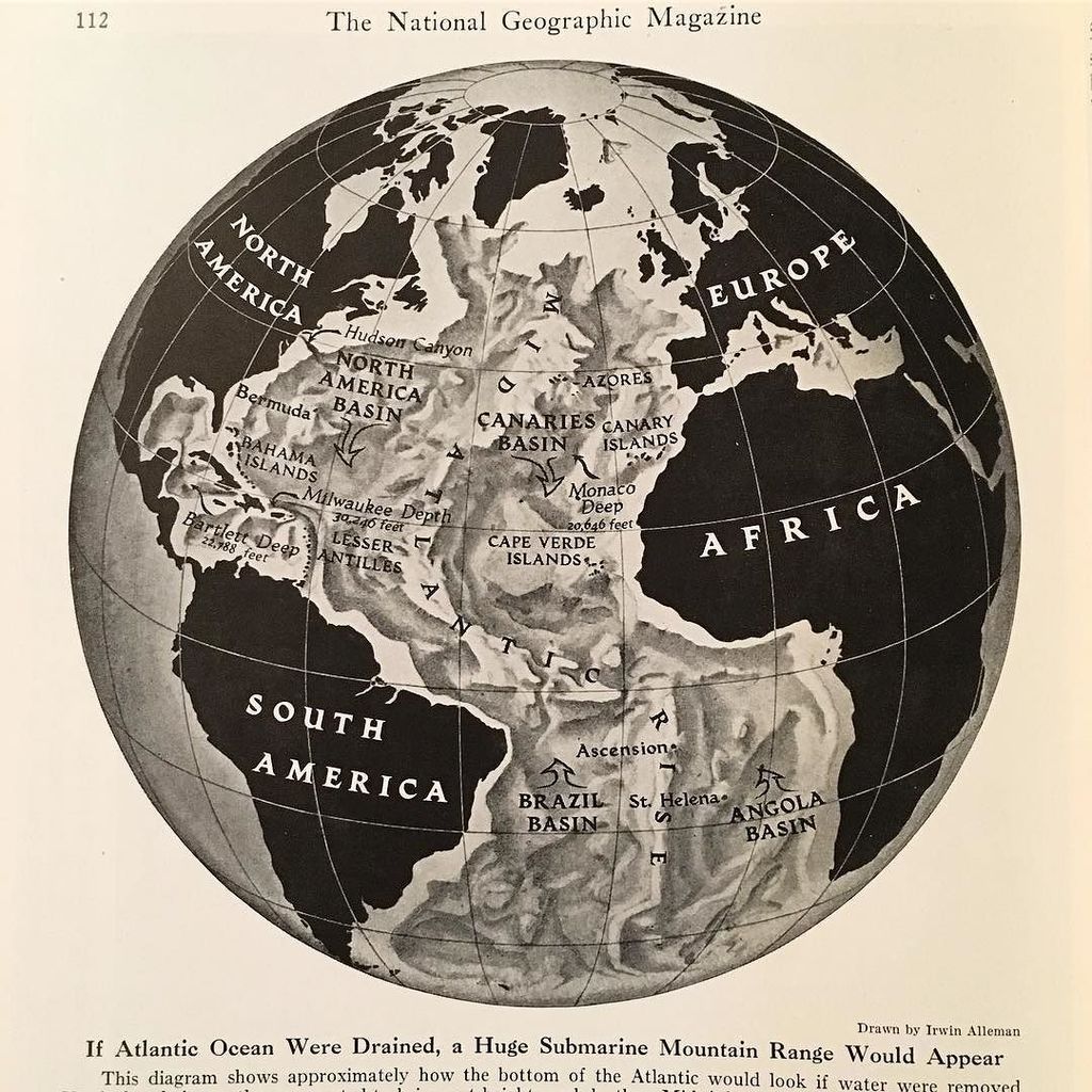 All Over The Map On Twitter If Atlantic Ocean Were - 
