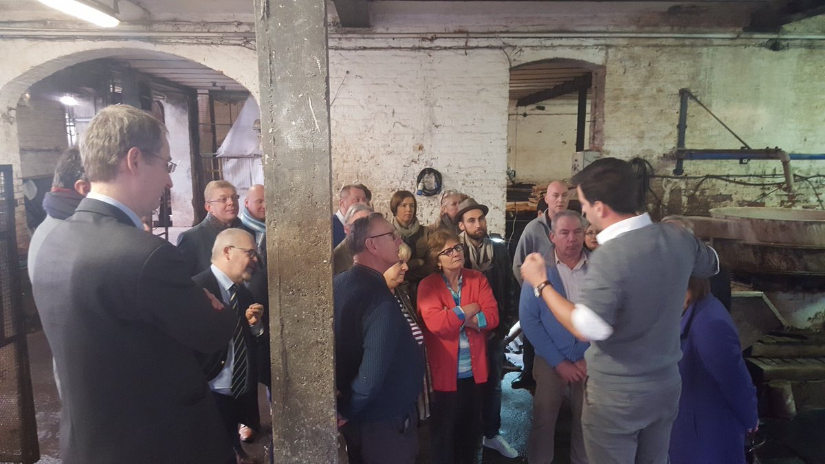 En direct de notre visite d'entreprise #tannerie #entrepreneurs