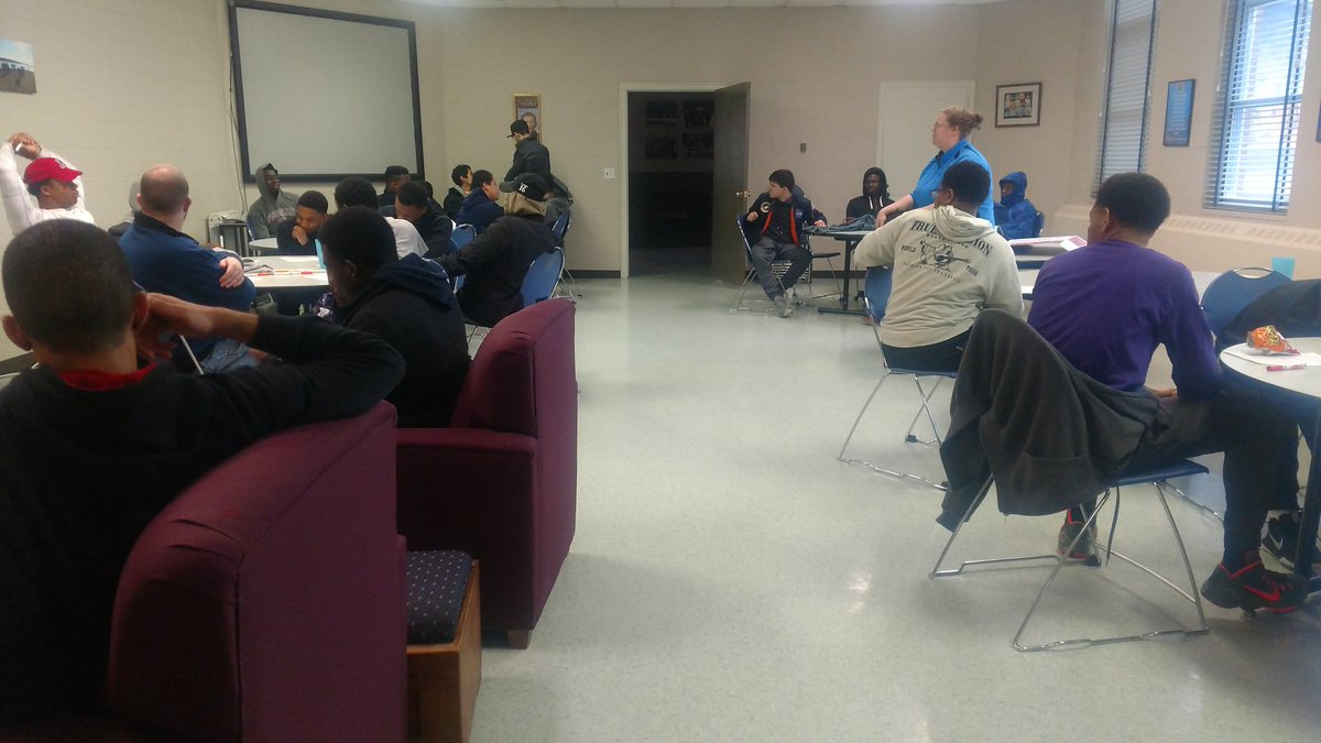 Mount Saint Michael processing an activity before lunch.