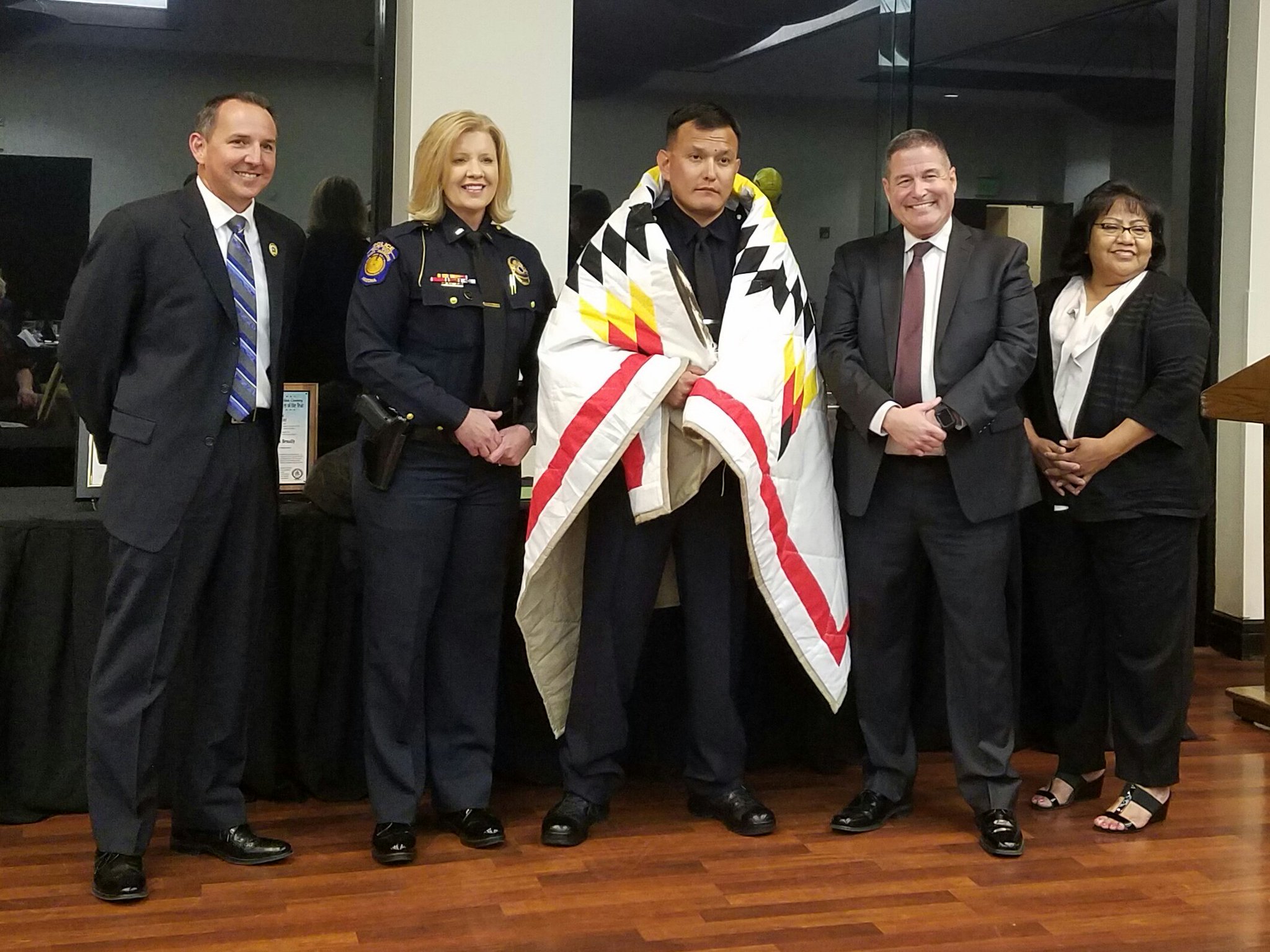 The IACP on Twitter ".TheIACP Indian Country Section honors Salt