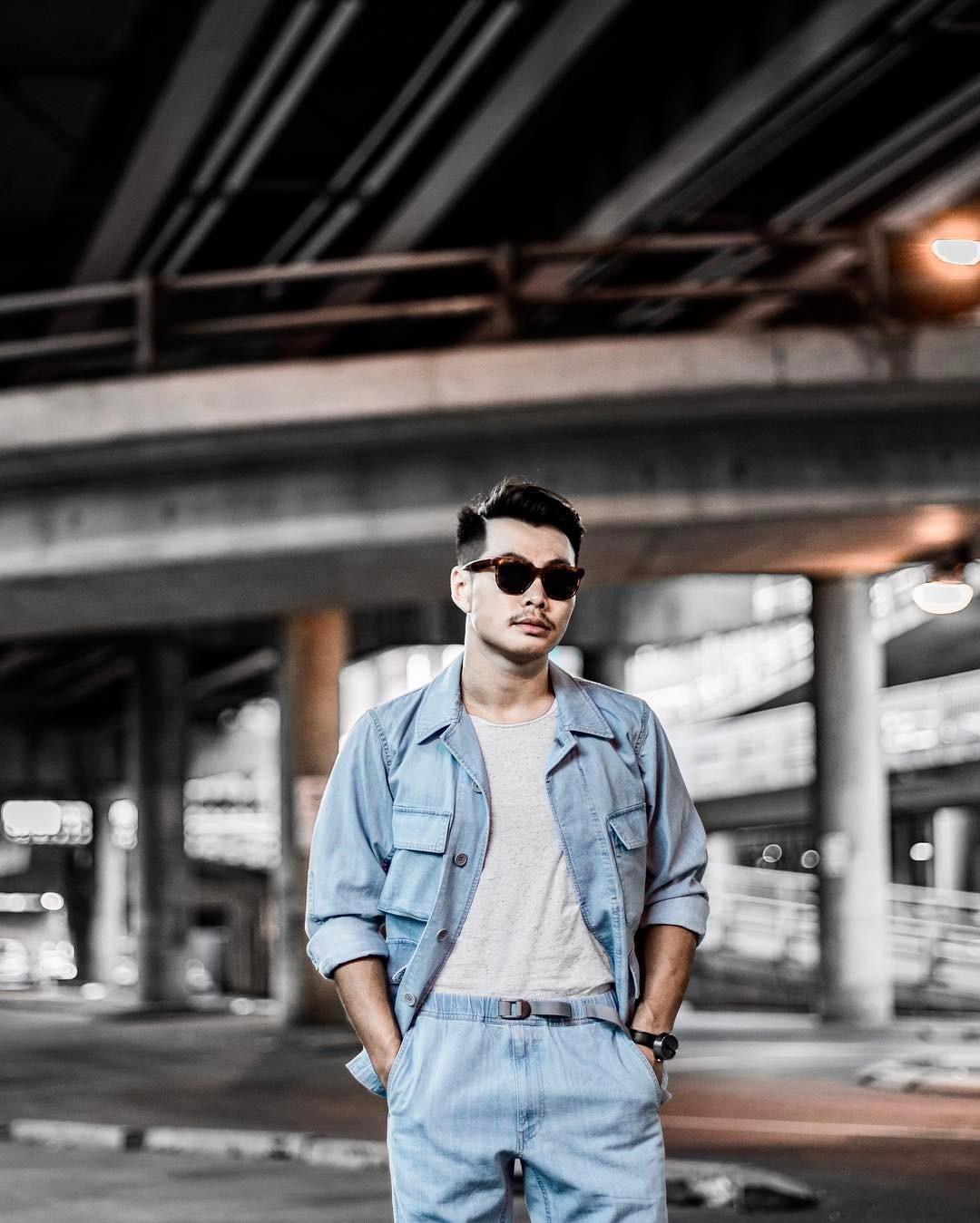 Denim jacket shop men uniqlo