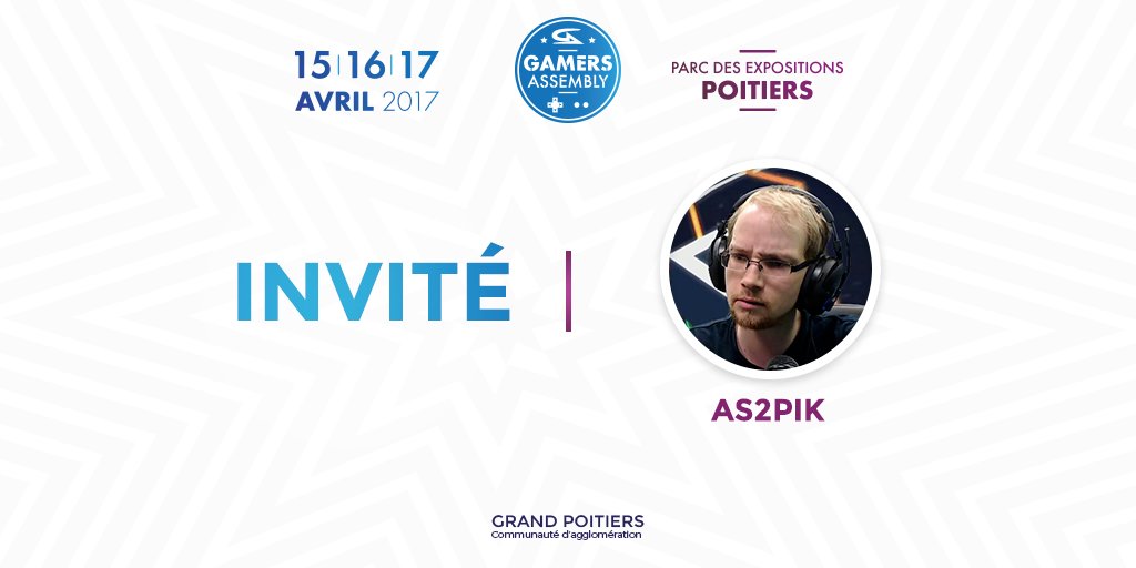 GamersAssembly's tweet photo. Spécialiste de #Minecraft et des jeux de gestion, nous aurons cette année le plaisir d'accueillir @Magohamot aka #As2pik  ! 🇨🇭 #GA2017 https://t.co/e0pnrQeik2