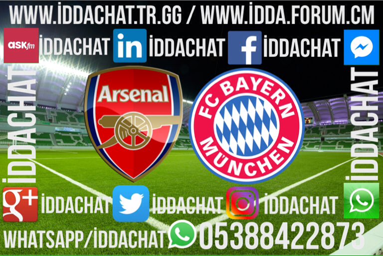 IDDACHAT's tweet photo. 07.03.2017 ARSENAL BAYERN MÜNİH KARŞILAŞMASI SİZCE NASIL SONUÇLANIR TAHMİN VE YORUMLARINIZI BEKLİYORUZ... https://t.co/DjSBlkO0SO