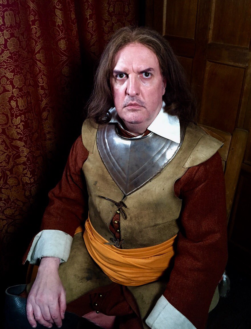 Our thanks to <a href="/CaerphillyCBC/">CaerphillyCBC</a> &amp; #BanburyPhotography for an exceptional day's filming at Llancaiach Fawr Manor #CharlesI #Cromwell