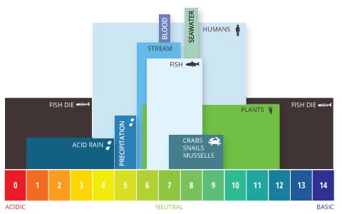 FondriestEnv's tweet photo. If #pH of water is too high / low, aquatic species die. Plants &amp; animals have different tolerance for optimum health https://t.co/AtmOKyg8NA https://t.co/0WclxJX2jz
