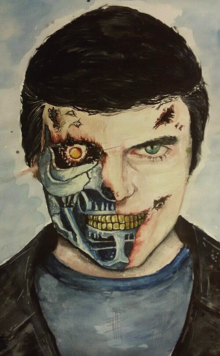 RustamKrysanov's tweet photo. I'LL BE BAD 

Author @RustamKrysanov #Art #Krysanovart @EvgenComedian https://t.co/ZbH9eoGngT