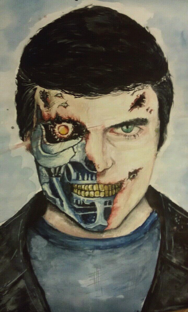 RustamKrysanov's tweet photo. I'LL BE BAD 

Author @RustamKrysanov #Art #Krysanovart @EvgenComedian https://t.co/ZbH9eoGngT