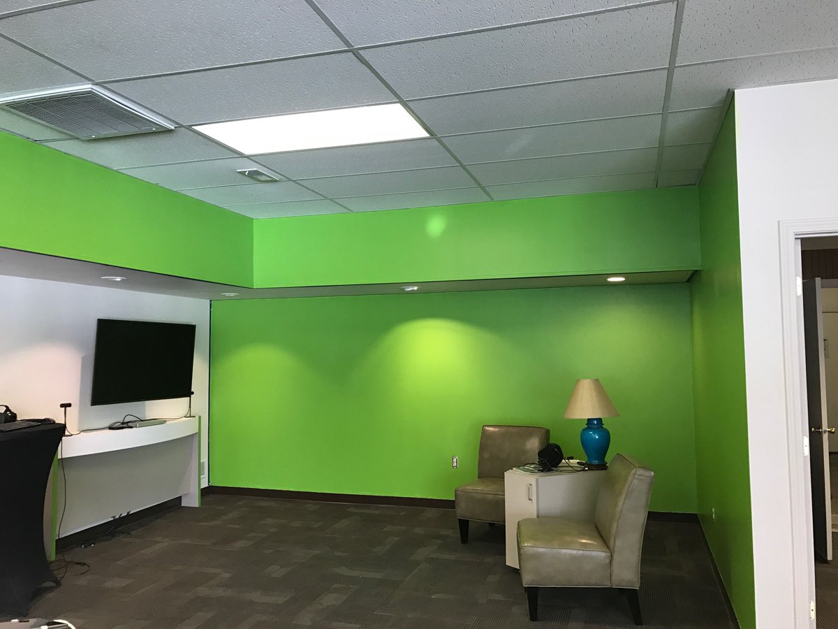 TriangleMobile's tweet image. New paint going up! We have some cool changes in the works at our Havre store.