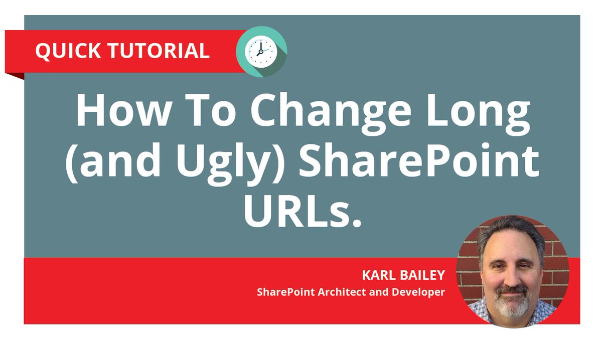 redbrickdata's tweet photo. Customize That Uber-Long SharePoint URL in 3 Easy Steps! https://t.co/SXnYpDxRC3 https://t.co/iVj2atRQAM