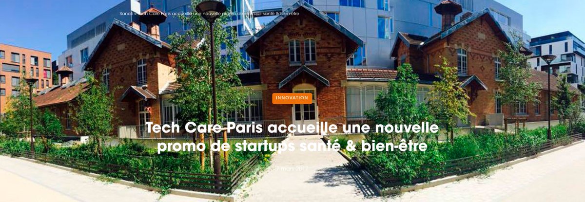 SanofiFR's tweet photo. #techcare2017 Retrouvez le digest de l'event du jour, la révélation des 16 #startups accueillies par @TechCare_Paris https://t.co/dVpDCWmWhB https://t.co/3OcUGTIPDq