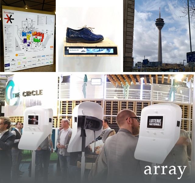 The Array Innovation team is at EuroShop #retail Trade Fair in Germany to check out new #technology helping your #Brand stay #CuttingEdge