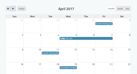 sujanpatel's tweet photo. Growth Hacking Calendar: All growth hacking events in 2017. https://t.co/mFfKEgq9jq via @todiba https://t.co/ZWcTXzOHMx