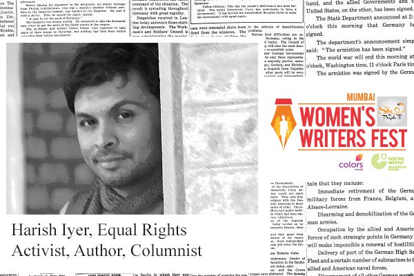 SheThePeople's tweet photo. So delighted to have @hiyer on our panel for the #WomenWritersFest! Do join us, #Mumbai! Register here:
https://t.co/9csC1nJ4Pl https://t.co/9IfFYMTdLD