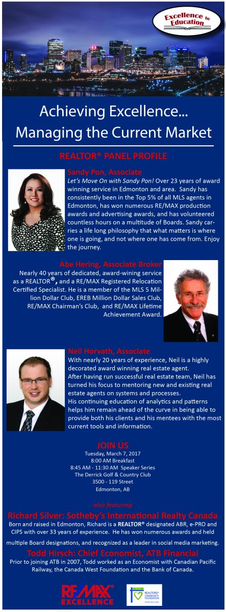 remaxexyeg's tweet image. Over 70 yrs of knowledge! #EIE #speakerpanel #yegre @remaxexyeg @commercialyeg @RCFedm  @AbeHering @sandyponYEG @sandyponrealty @NeilHorvath