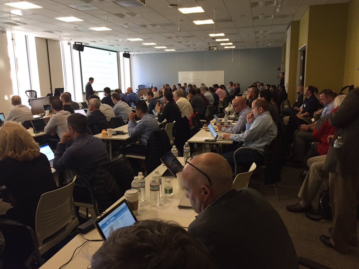 Hitting an all-time high: #MSPartner excitement about #Azure at  #SMBLive in Chicago