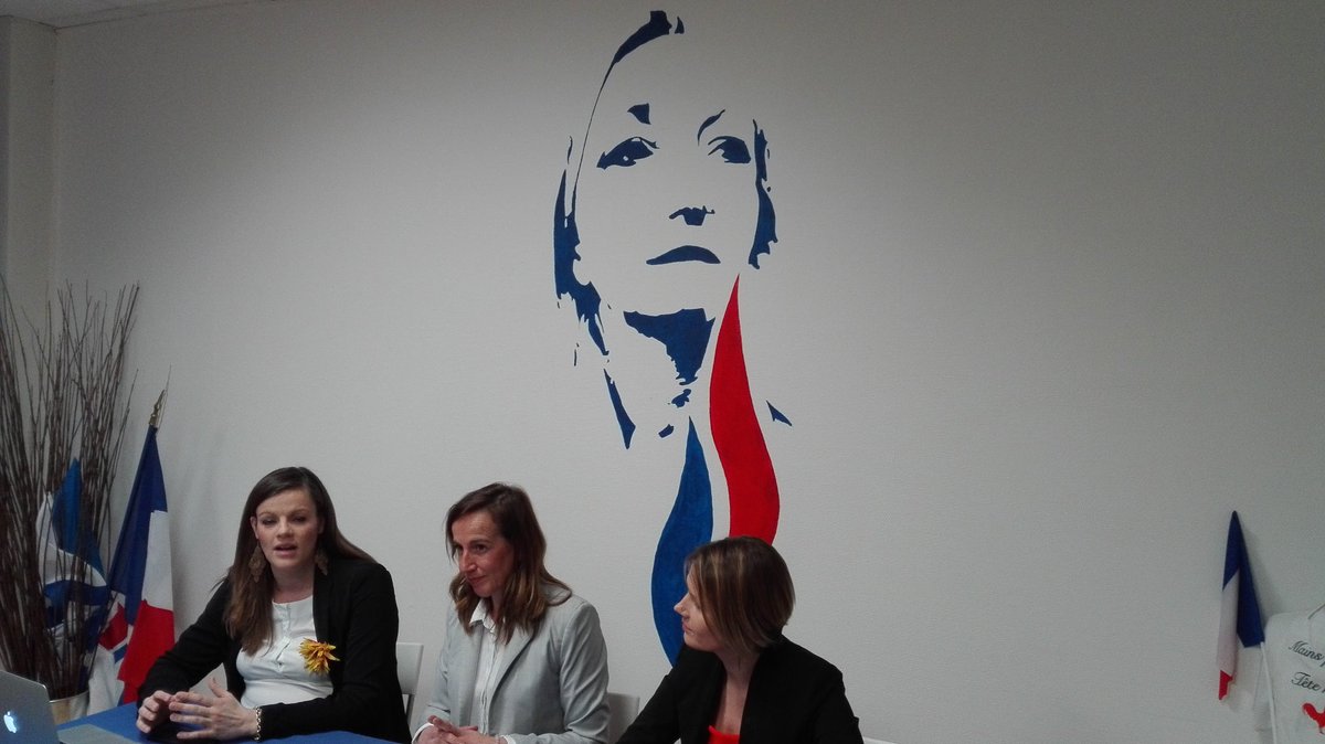 IsabelleSurply's tweet photo. «Le vrai #feminisme c'est de mettre en avant les qualités de la #femme occidentale !» #Marine2017 #8Mars #FemmesPatriotes https://t.co/8ylKJRhBc5