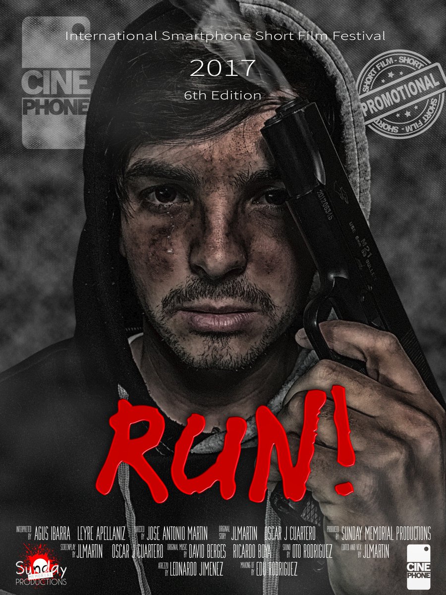 <a href="/MeSSFilmMakers/">Me.S.S. FilmMakers</a> <a href="/YOSContenidos/">YOSContenidos</a> <a href="/CATALUNYAFILMF/">Catalunya Film Festivals</a> <a href="/MaxMobile/">Max</a> <a href="/MINAmobile/">[ MINA ]</a> <a href="/XpressartMedia/">XpressartMedia</a> <a href="/FiLMiCPro/">Filmic Pro || Firstlight || DoubleTake || Remote</a> Promotional shortfilm RUN!
Cinephone 2017