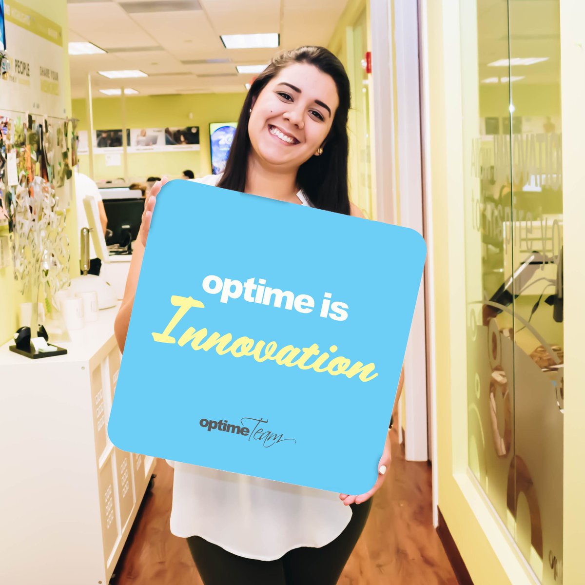 optimeUSA's tweet photo. "If I could describe @OptimeUSA in one word: #Innovation."
Michelle Norambuena, Project Manager
#OptimeTeam
#PresentAndEngaged https://t.co/lc4C2LjdYY