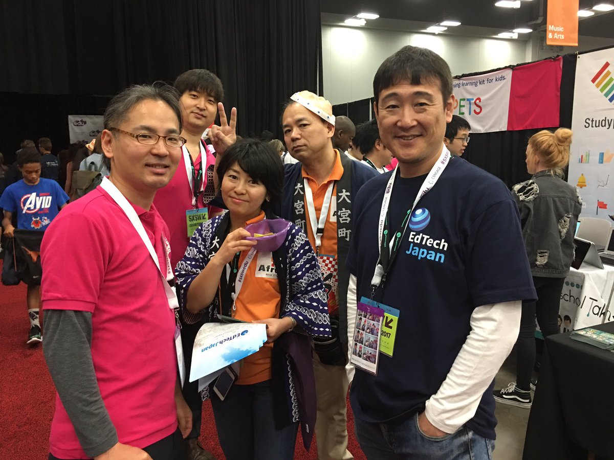 EdTech_Japan's tweet photo. #SXSWedu2017 stars, join us at Expo to meet #startup #innovation and #STEM from Japan!  #NowPlaying https://t.co/3vEIPBzkzV
