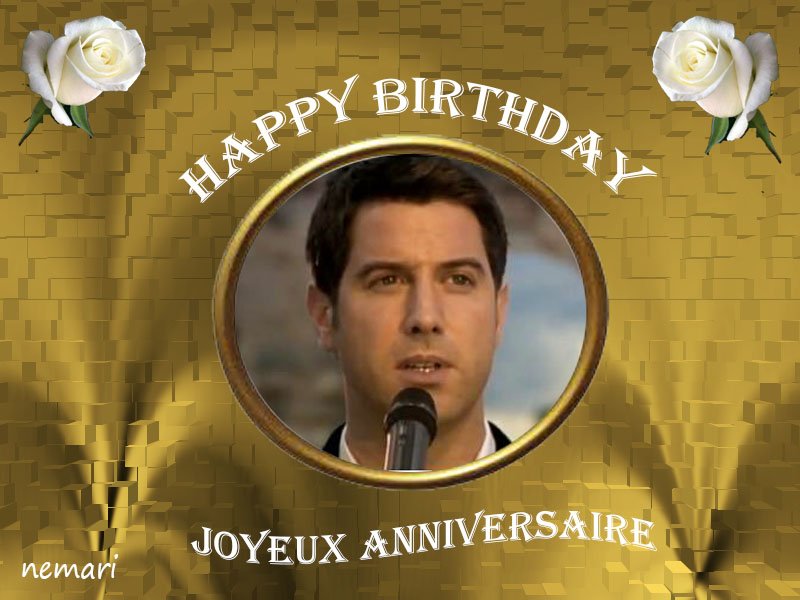 

HAPPY BIRTHDAY SEBASTIEN IZAMBARD! 